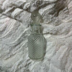 Elegant Glass Decanter Vintage Avon Perfume Bottle Apothecary 7